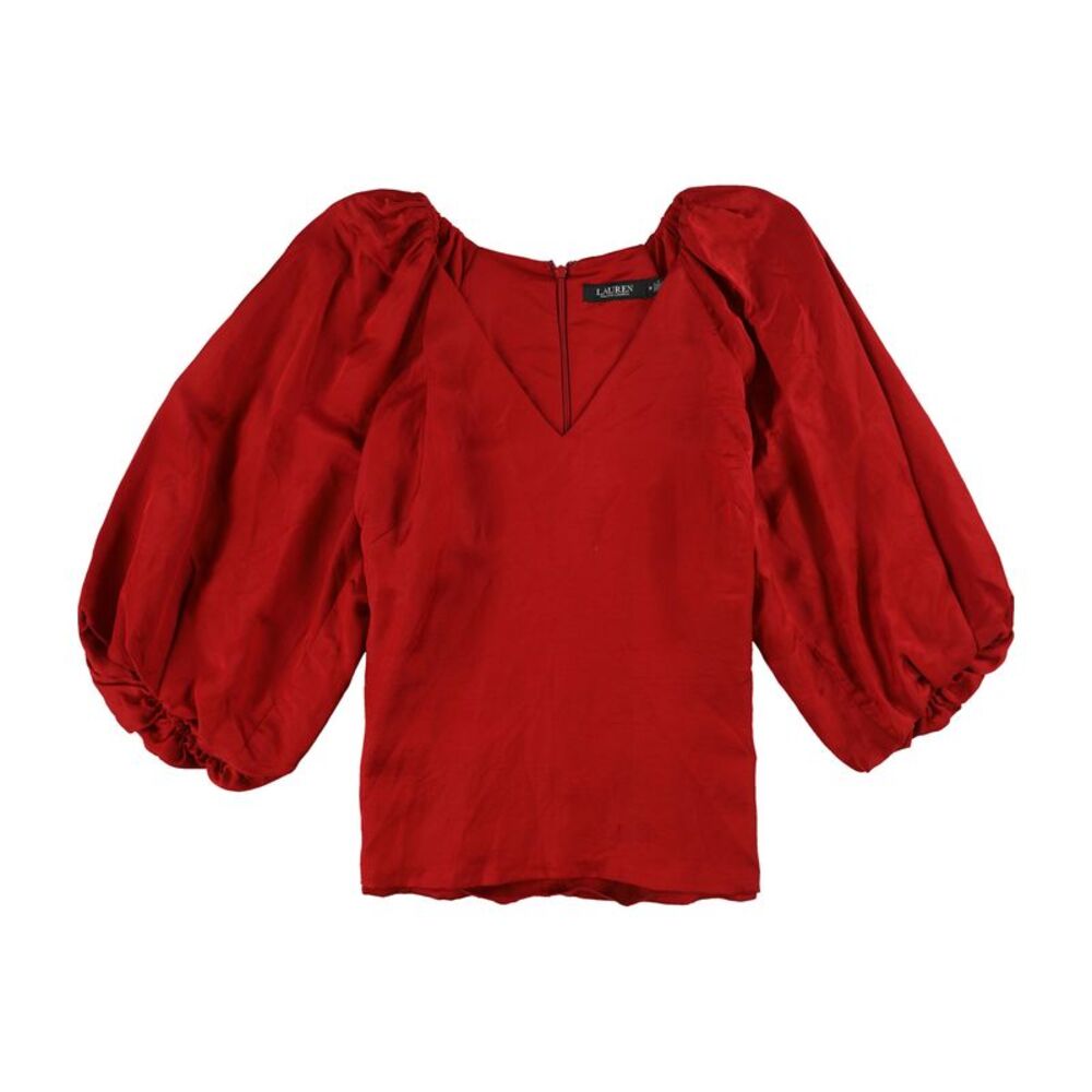 Ralph Lauren Womens Satin Shell Blouse, NWT